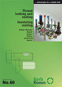 Selected publication: 60 (Thread locking and sealing, insulation coating)
